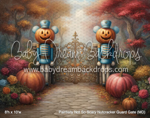 Painterly Not So Scary Nutcracker Guard Gate (MD)