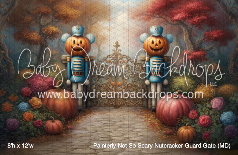 Painterly Not So Scary Nutcracker Guard Gate (MD)