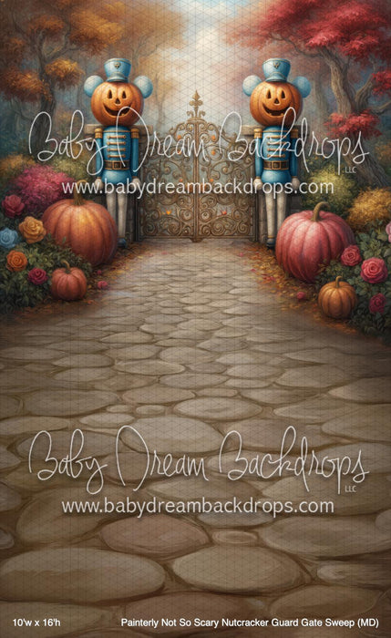 Painterly Not So Scary Nutcracker Guard Gate Sweep (MD)
