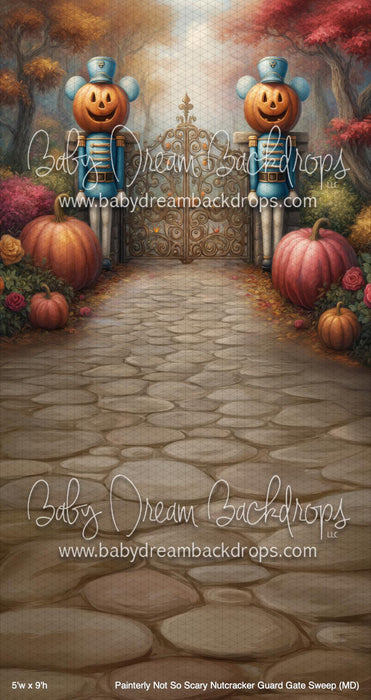Painterly Not So Scary Nutcracker Guard Gate Sweep (MD)
