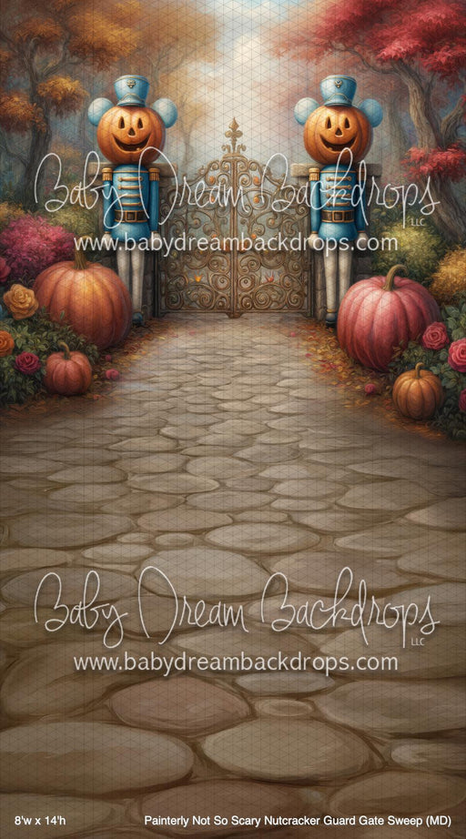 Painterly Not So Scary Nutcracker Guard Gate Sweep (MD)