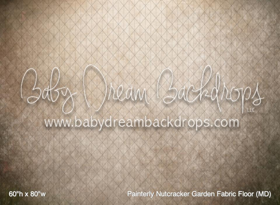 Painterly Nutcracker Garden Fabric Floor (MD)
