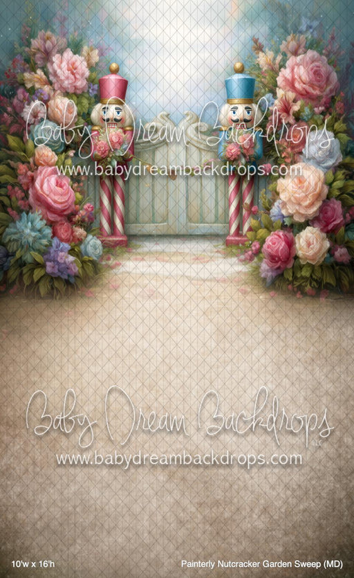 Painterly Nutcracker Garden Sweep (MD)