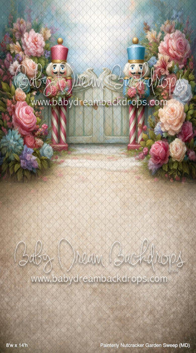 Painterly Nutcracker Garden Sweep (MD)