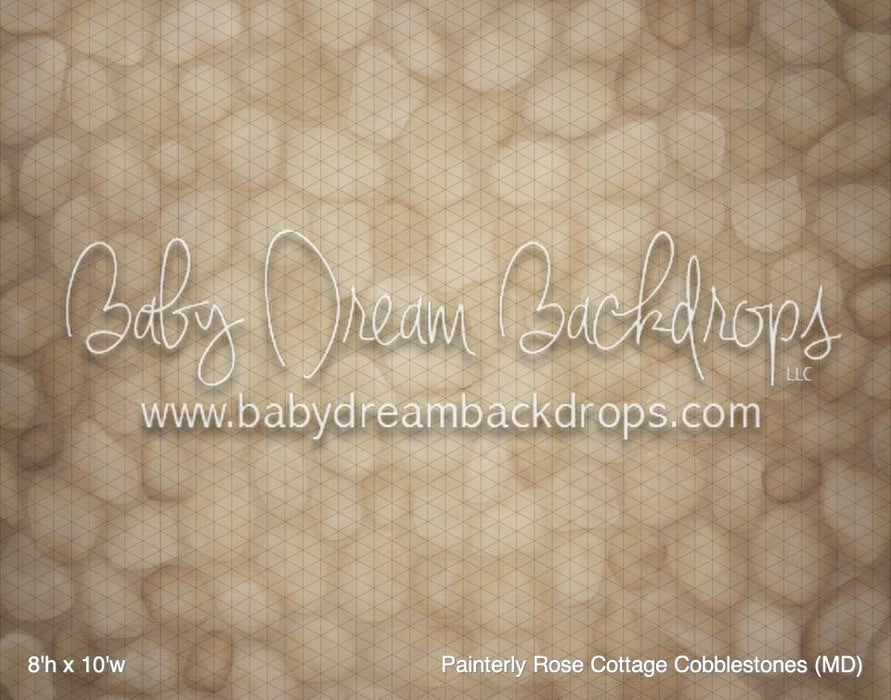 Painterly Rose Cottage Cobblestones (MD)