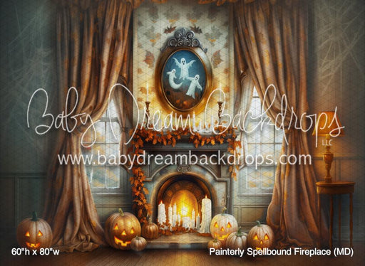 Painterly Spellbound Fireplace (MD)