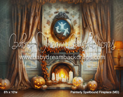 Painterly Spellbound Fireplace (MD)