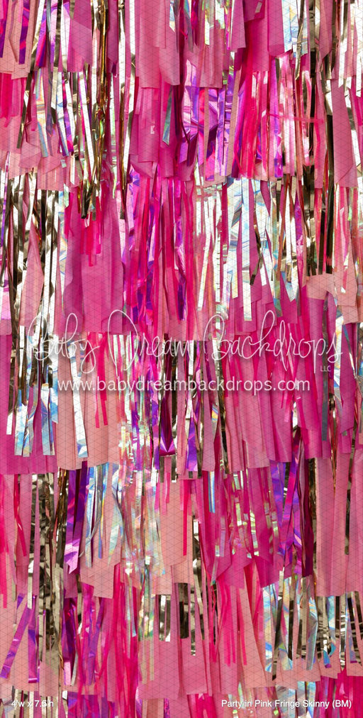 Party in Pink Fringe Skinny (BM)