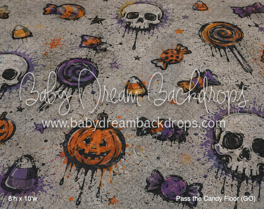 Pass the Candy Fabric Floor (GO)