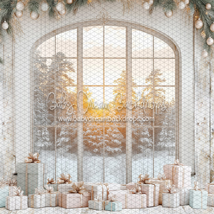 Pastel Holiday Haven Window (JA)