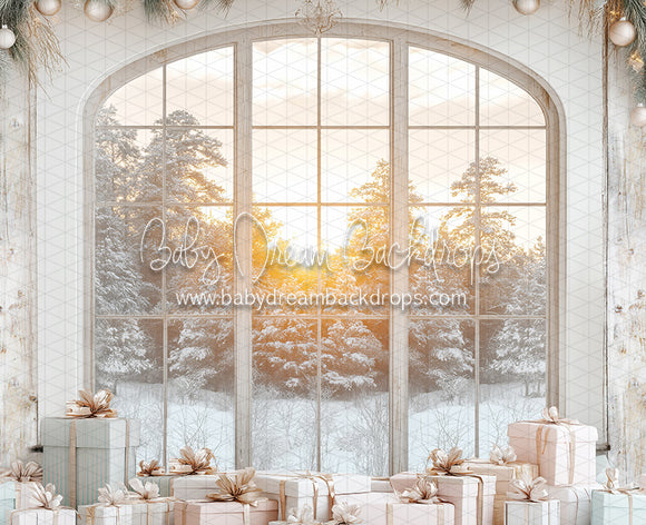 Pastel Holiday Haven Window (JA)