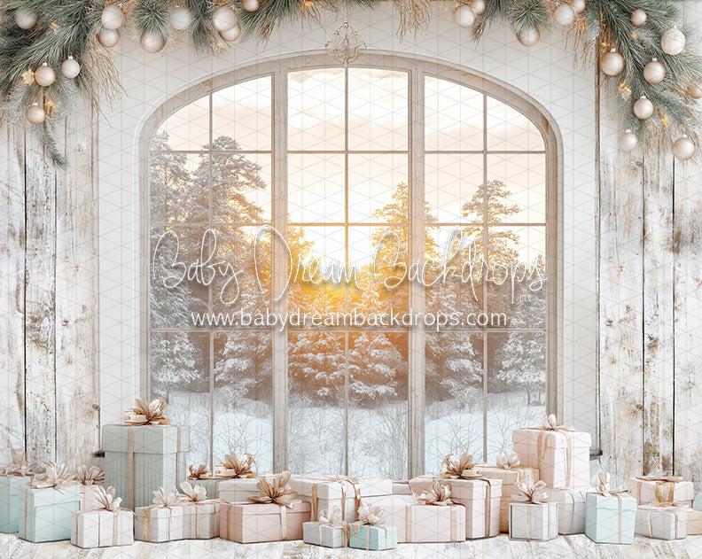Pastel Holiday Haven Window (JA)