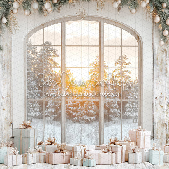 X Drop Pastel Holiday Haven Window (JA)