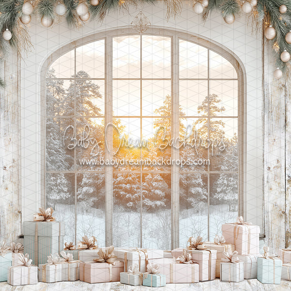 X Drop Pastel Holiday Haven Window (JA)