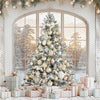 Pastel Holiday Haven Window + Tree (JA)