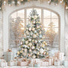 Pastel Holiday Haven Window + Tree (JA)