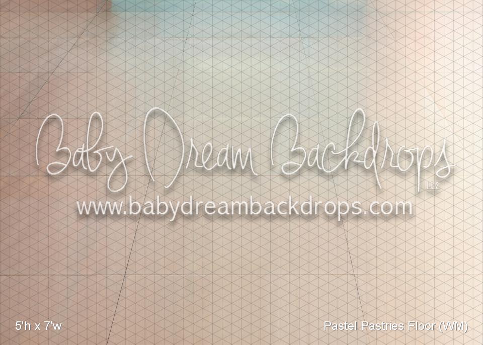 Pastel Pastries Fabric Floor (WM)