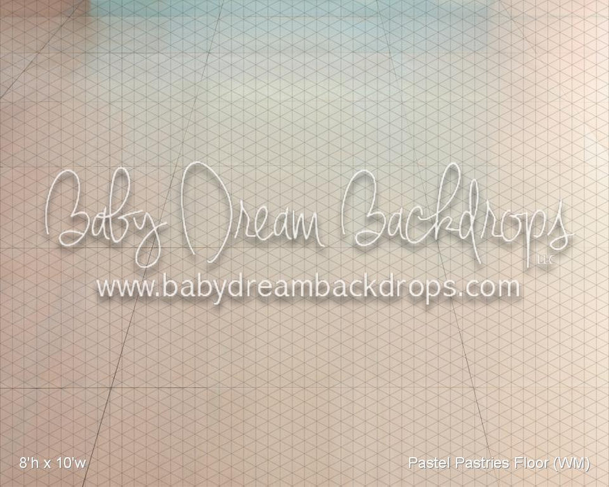 Pastel Pastries Fabric Floor (WM)