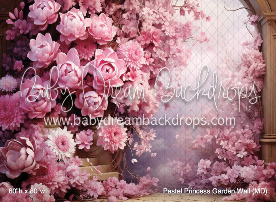 Pastel Princess Garden Wall (MD)