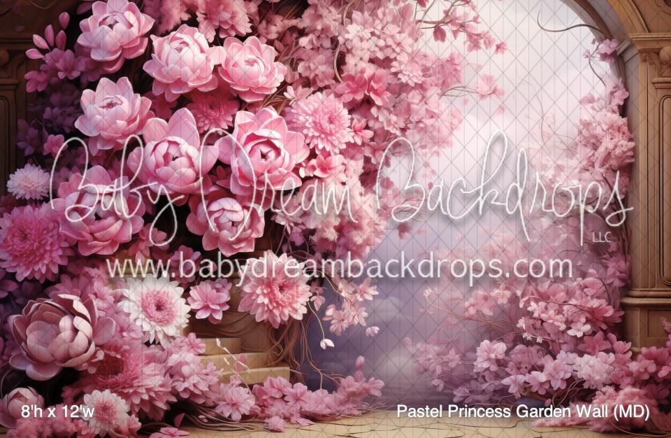 Pastel Princess Garden Wall (MD)