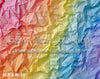 Pastel Rainbow Crumpled Paper (WM)