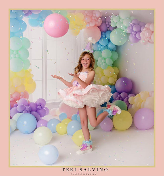 Pastel Balloon Party Side Window (VR)