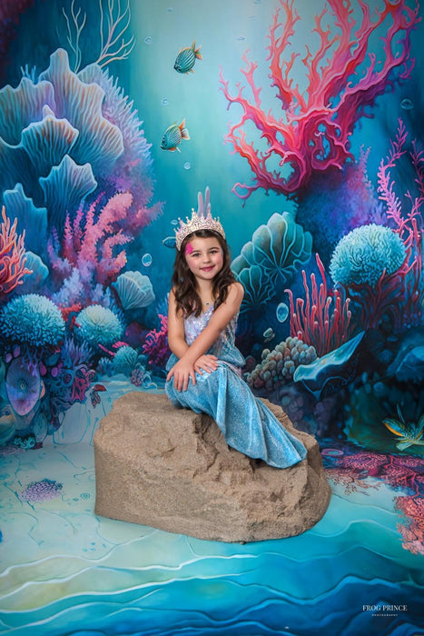 Pastel Mermaid Reef Sweep (MD)