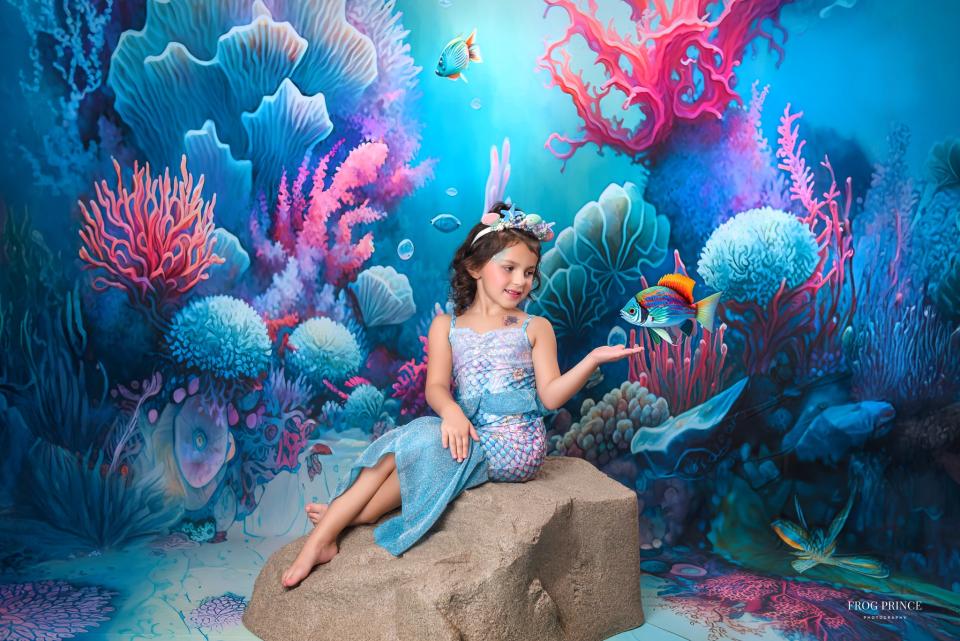 Pastel Mermaid Reef Sweep (MD)