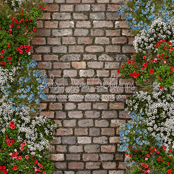 X Drop Patriotic Brick Path (CC)