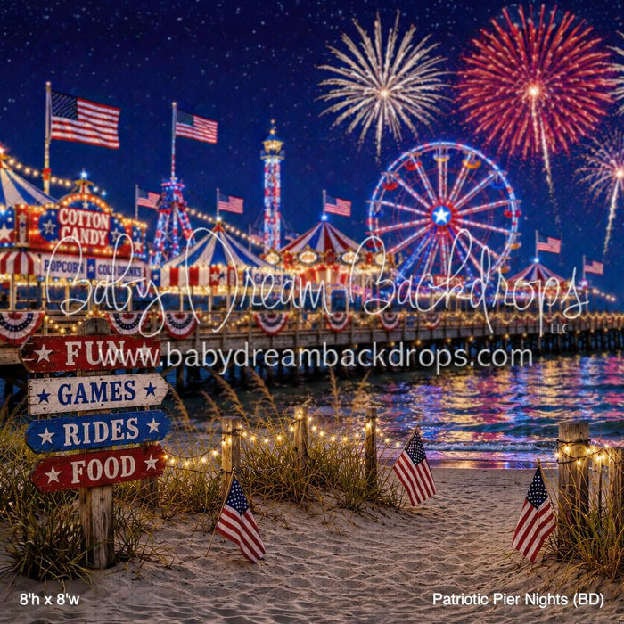 Patriotic Pier Nights (BD)