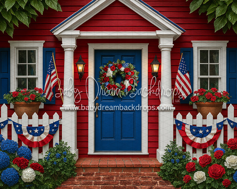 Patriotic Porch (CC)