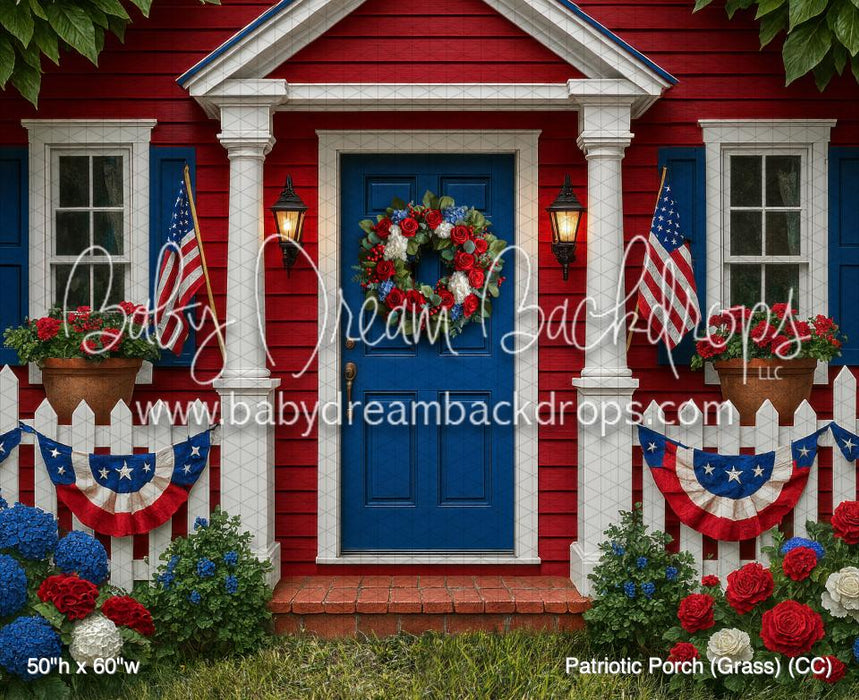 Patriotic Porch (Grass) (CC)