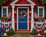 Patriotic Porch (Grass) (CC)