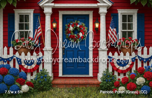 Patriotic Porch (Grass) (CC)