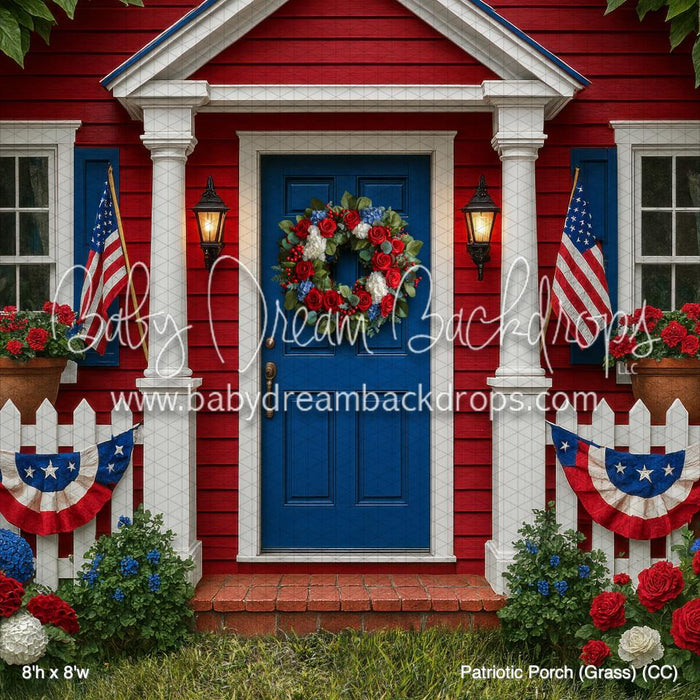 Patriotic Porch (Grass) (CC)