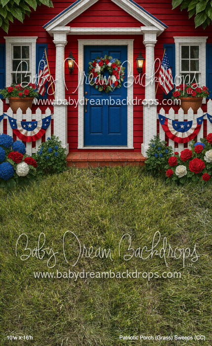 Patriotic Porch (Grass) Sweeps (CC)