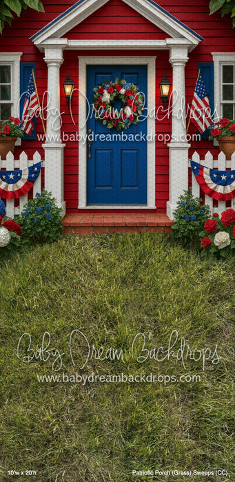 Patriotic Porch (Grass) Sweeps (CC)