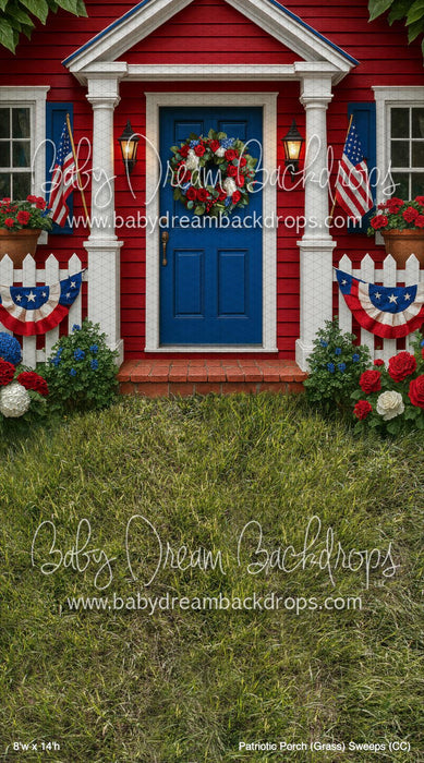 Patriotic Porch (Grass) Sweeps (CC)