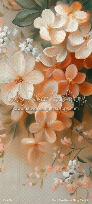 Peach Tree Blooms Skinny Two (LL)
