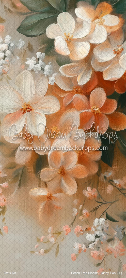 Peach Tree Blooms Skinny Two (LL)