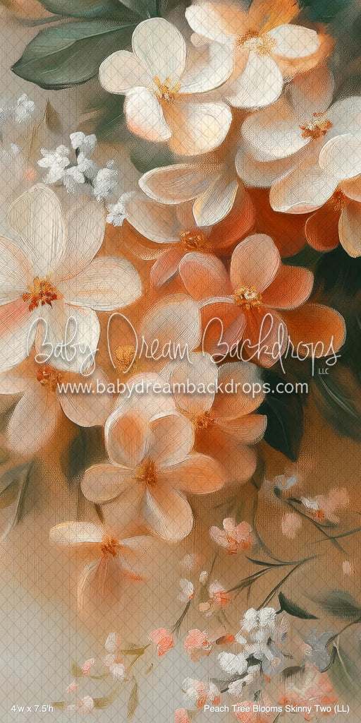 Peach Tree Blooms Skinny Two (LL)