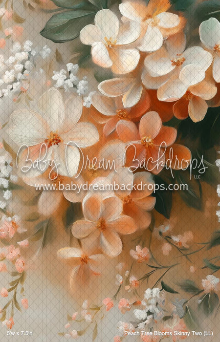 Peach Tree Blooms Skinny Two (LL)
