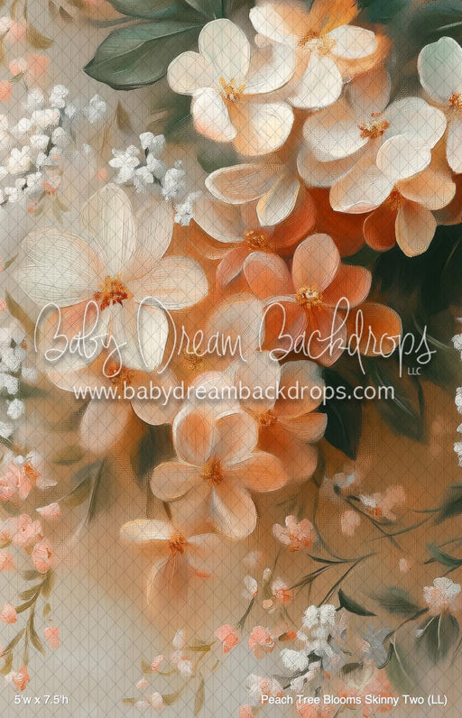 Peach Tree Blooms Skinny Two (LL)