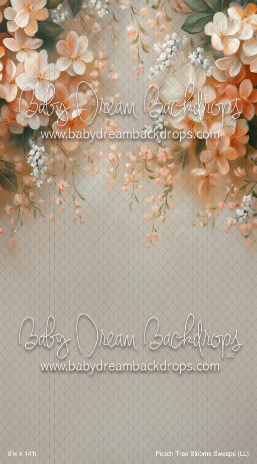 Peach Tree Blooms Sweeps (LL)