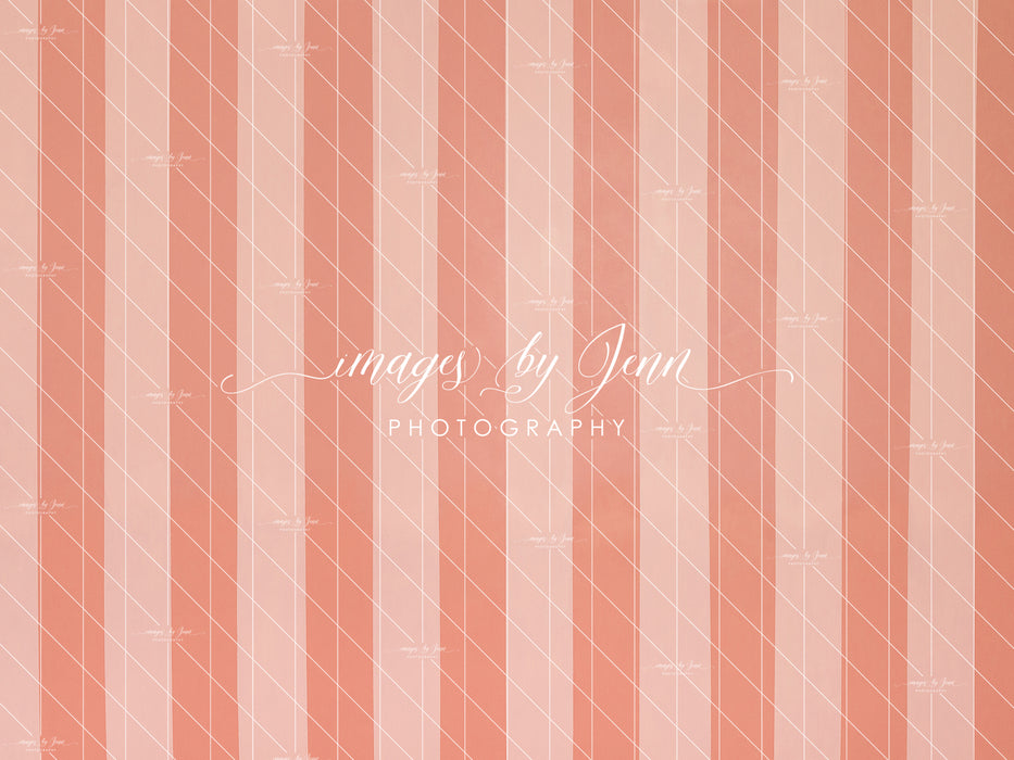 Peach Stripe Wall (JG)