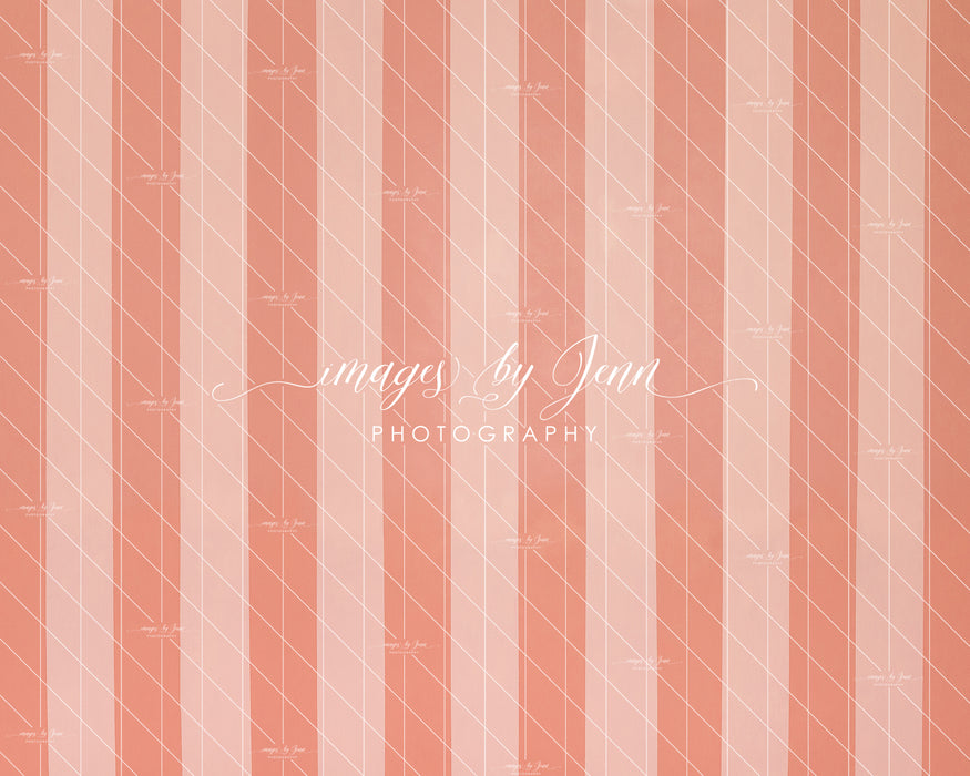 Peach Stripe Wall (JG)