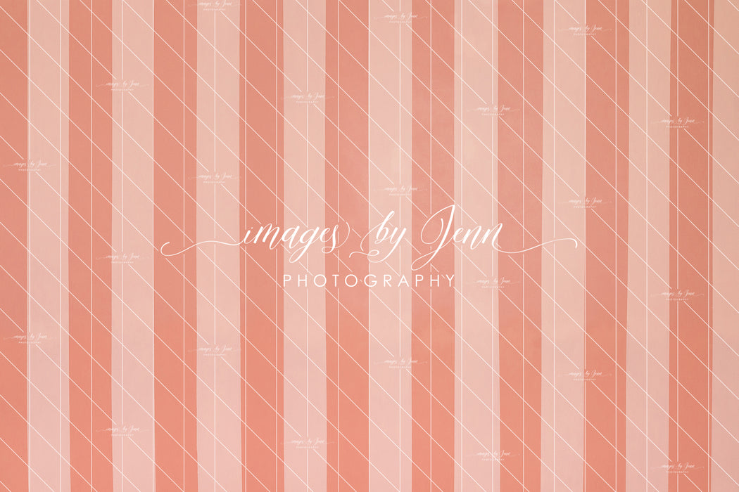 Peach Stripe Wall (JG)