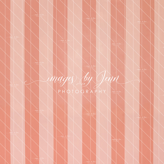 Peach Stripe Wall (JG)