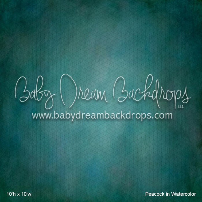 Peacock in Watercolor (WM)