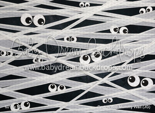 Peek A Boo Mummy Wall (JG)